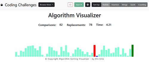 Algorithm Visualizer project